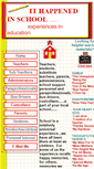 Mobile Screenshot of ithappened-inschool.com